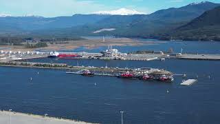 Kitimat Harbour October 22 2024 [upl. by Laris]