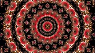 Settle in for a soothing experience in this kaleidoscope Dragon Fractal Mandala 110324 4k [upl. by Blood]