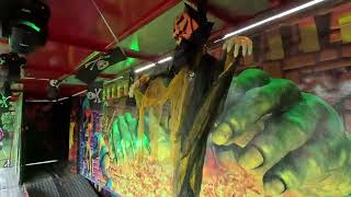 Ryan Barwicks Phantom Chaser Ghost Train Onride Pov  Farrars Funfair Sheffield 07062024 [upl. by Snevets70]