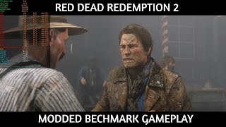 Latest Update of Collyrium Redone RDR2 Modded Benchmark Gameplay at 1080p [upl. by Adigirb374]