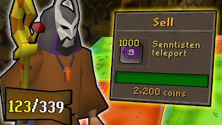 I Found Runescapes Most Underused Money Making Pyramid Trader Steve 21 [upl. by Fital]