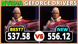 Best NVIDIA driver for Fortnite CS 2 Apex Legends  53758 vs 55612 [upl. by Tabshey413]