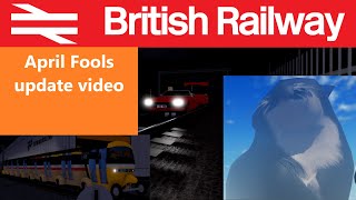 Roblox British Railway Aprils Fools Update [upl. by Neelyar]