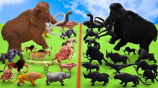 Prehistoric Mammals vs Shadow Itself Size Comparison Epic Battle Animal Revolt Battle Simulator [upl. by Gerhard868]