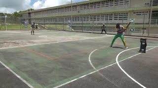 Cage cricket launched in Barbados [upl. by Amatruda]