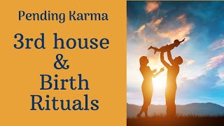 Planets in 3rd house Pending Karma  Learn Predictive Astrology  Video Lecture 411 [upl. by Armmat67]