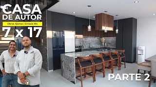 CASA con BUENA DISTRIBUCION EN 7 m x 17 m  Obras Ajenas  ENTASIS MX  Parte 2 FesterMexicoOficial [upl. by Aden]