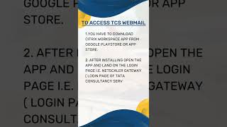 How to create TCS email ID in Ultimatix shorts [upl. by Loreen551]