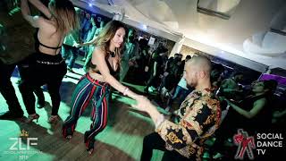 Giuseppe Palladino amp Selene Tovar – Salsa Social Dancing  Zeno Latin Festival 2019 Naples Italy [upl. by Evars413]