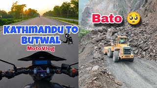 Kathmandu To Butwal MotoVlog [upl. by Orin]