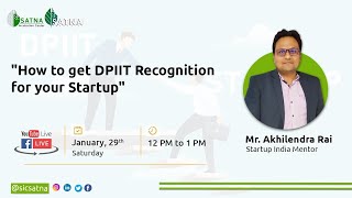 How to get DPIIT Recognition for your Startup [upl. by Bergstein]