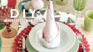 DIY Guardanapo de Natal  WESTWING [upl. by Lonne]