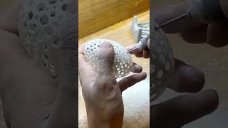 Amazing Creative Egg Carving art egg carving [upl. by Nivert]