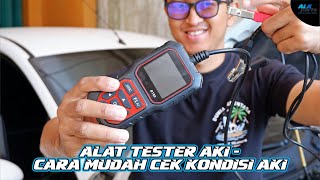 🔴 ALAT TESTER AKI CARA MUDAH CEK KONDISI AKI MOBIL ATAU MOTOR [upl. by Eldnar852]