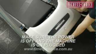 How to maintain and service your treadmill  Fitness Choice [upl. by Ardrey496]