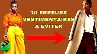 10 Erreurs Vestimentaires à éviter absolument pour un style plus élégant [upl. by Dias]