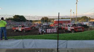 Demolition derby lodi Wisconsin TRUCKS [upl. by Ititrefen]