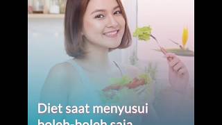 5 Cara Diet Aman untuk Ibu Menyusui [upl. by Lachus]