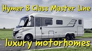 Hymer B Class Master Line motorhome [upl. by Ahsirt449]