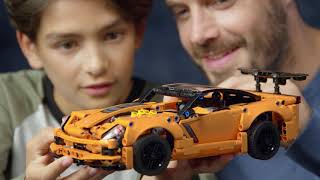 LEGO Technic 42093 Chevrolet Corvette ZR1 [upl. by Alliuqahs]