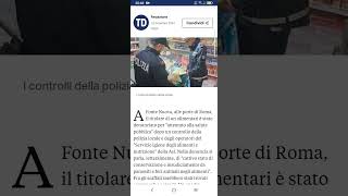 Feci e parassiti negli alimenti quotAttentato alla salute pubblicaquot Chiuso un negozi [upl. by Trudi]