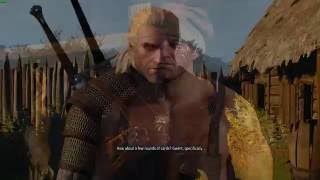 Witcher Geralt asks for a round of gwent [upl. by Eednahs481]