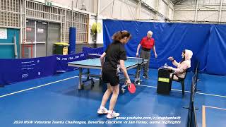 2024 NSW Veterans Teams Challenges Ian Finlay vs Beverley Clackson Highlight [upl. by Olsson]