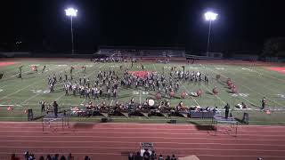 Saratoga High School Marching Band Final Home Performance 1142022 [upl. by Medwin]