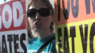 Westboro Baptist Church Vs Long Beach Pastor [upl. by Haveman853]