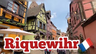 Riquewihr the most Unique Village in France🇫🇷 Alsace France Virtual Walk 2023 [upl. by Daph]