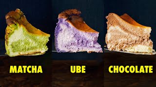 Marbled Basque quotBurntquot Cheesecake any flavour youd like [upl. by Bang]