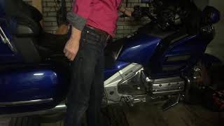 Bad sound at Honda Goldwing 1800 transmission [upl. by Annairda551]