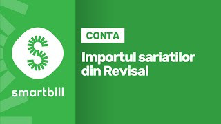 SmartBill Conta  Importul salariatilor din Revisal [upl. by Mcnamara]