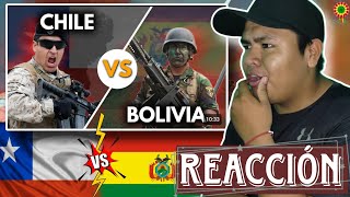 BOLIVIANO REACCIONA A Chile vs Bolivia ¿Quién GANARÍA una GUERRA entre estos dos HISTÓRICOS RIVALES [upl. by Nilknarf]