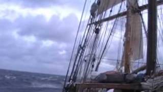 Tall Ship Soren Larsen  Southern Ocean 3 [upl. by Oicelem]