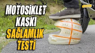 Motosiklet Kaskı Sağlamlık Testi ve Kask Nasıl Seçilir Sorusunun Cevabı [upl. by Madonna735]