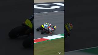 Dominique Aegerter’s spectacular TRIPLE OVERTAKE in Mugello’s 2022 MotoE race 🤯🇮🇹 ItalianGP [upl. by Kirkwood666]