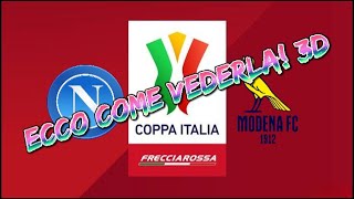 Napoli vs Modena  Coppa Italia  LIVE [upl. by Ned]