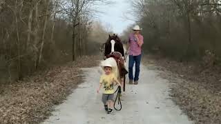 Miles  Leading Down Trail With Stetson [upl. by Fillender]