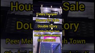 5 Marly Double Story house for Sale  Peer Mehr Ali Shah Town Chakri Road Rawalpindi  03110308880 [upl. by Veator]