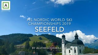 Seefeld in summer home to FIS Nordic World Ski Championships 2019  allthegoodiescom [upl. by Prent]