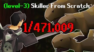 My Luckiest 3 Days in RuneScape  OSRS Level 3 Skiller From Scratch 12 [upl. by Cohligan]