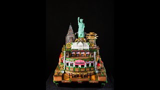 National Gingerbread House Competition winners from the Omni Grove Park Inn [upl. by Sirrep]