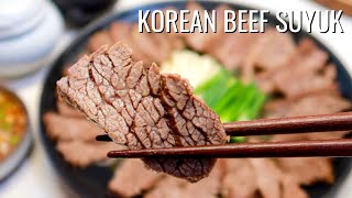 How to Korean Beef Suyuk  Get it Right the 1st Time [upl. by Ahseken556]