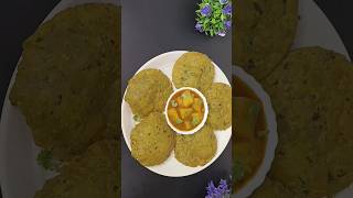 Matar ki Puri trending youtubeshort vegfoodlover viral shorts [upl. by Sihtam]