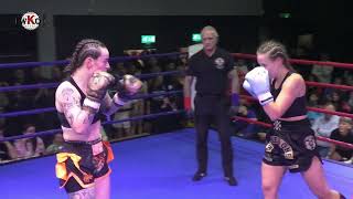 Sarah Harding vs Aneta Drozd Amateur Kickboxing  Next Gen [upl. by Puritan]