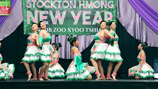 Ntxhais Deev Siab  Senior Dance Comp Rnd 2  Stockton Hmong New Year 20242025 [upl. by Airdnahs]