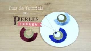 Tutoriel Créoles et Sautoir Folies par Perles Corner [upl. by Nickerson]