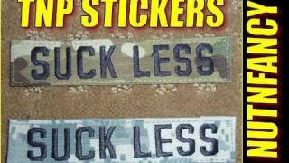 SUCK LESS TNP Stickers Nametags and Calendars [upl. by Knowland560]