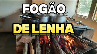 FOGÃO DE LENHA VEJA [upl. by Pollak214]